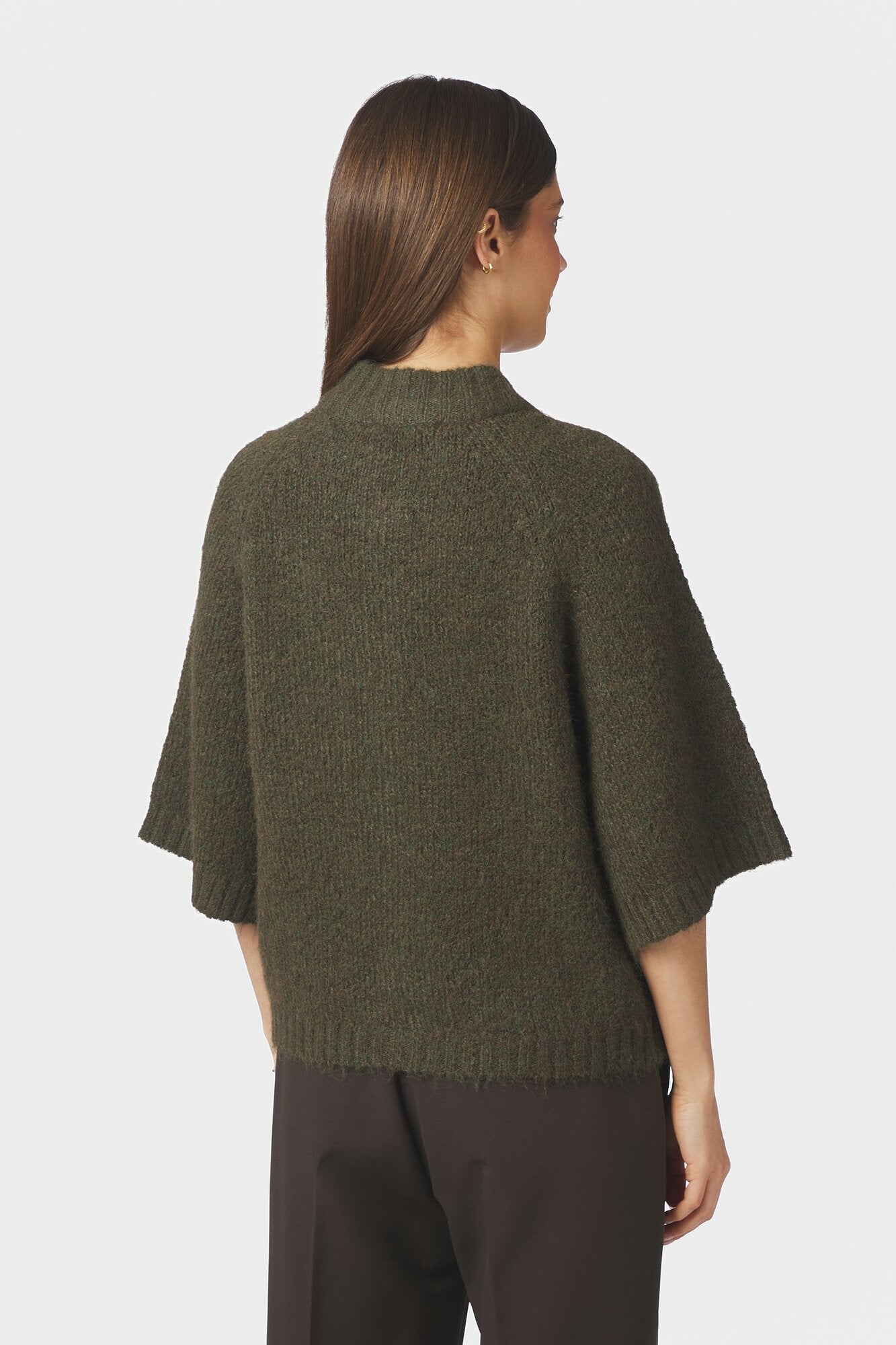 Benuta Fluffy cardigan - Army